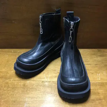 미사용 41사이즈 DIRK BIKKEMBERGS 프론트 지퍼 부츠