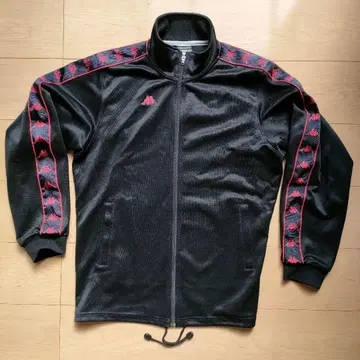 Kappa 블랙 레드 저지 L