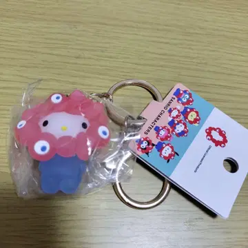 산리오 미야쿠미야쿠 클리어 키링 키티