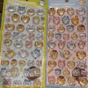 모자 꽁지 드롭 씰 치이카와 신상 2종 세트