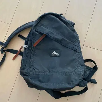 GREGORY 블랙 백팩 그레고리 A4 수납 가능