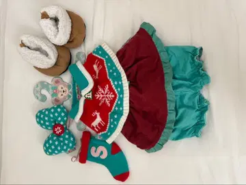 셰리메이 옷 갈아입기 세트 눈꽃 패턴