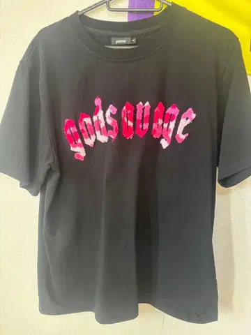 godsvage 블랙 T셔츠 M