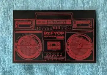 [ 미개봉 새상품 ] B'z FYOP 회장 한정판 스티커 블랙