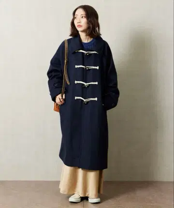 프릭스스토어 멜톤 더플 코트