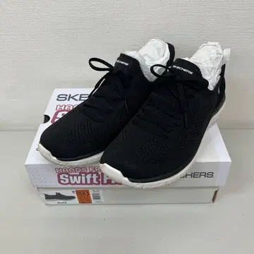 새상품급 SKECHERS 여성용 스니커즈 블랙 25.5cm