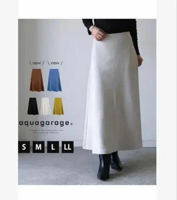 아쿠아 차고 롱 스커트 LL