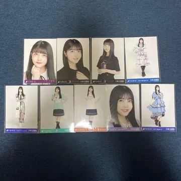 노기자카46 쿠보 시오리 브로마이드 9장 묶음 판매