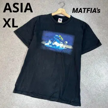 레어 ASIA 재팬 투어 2007 밴드 T셔츠 빈티지 당시물