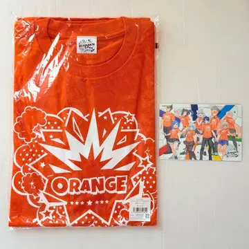 니지페스2022 T셔츠 오렌지 엽서 포함