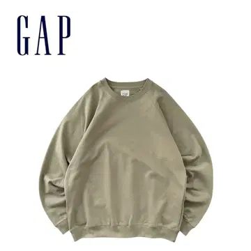 [ 미사용 ] GAP 갭 00s 무지 맨투맨 트레이닝복 택 포함