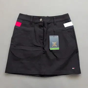 [ 미사용 택 포함 ] 타미힐피거골프 트리콜로르 디자인 스커트 S