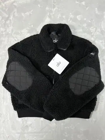 alo 보아 자켓 블랙 M