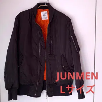 JUNMEN 자켓/블루종 블랙 L 사이즈