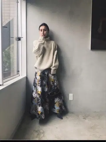 새상품급 아메리 AMERIVINTAGE 터틀 니트