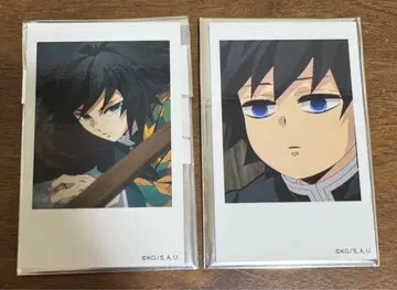 귀멸의 칼날 폴라로이드풍 브로마이드 토미오카 기유