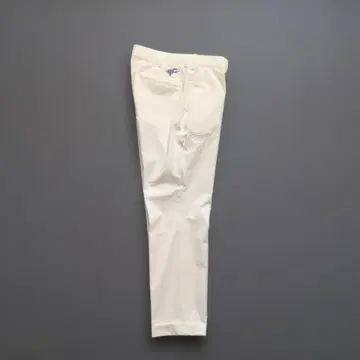 [새상품급] 빔즈 골프 테이퍼드 슬랙스 팬츠 화이트 L
