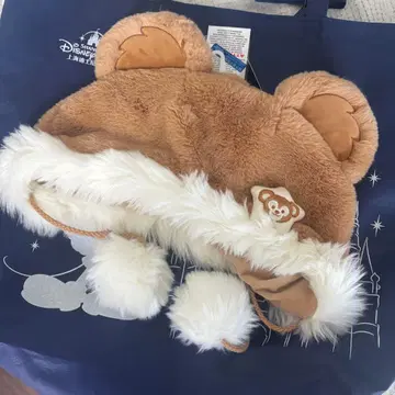 더피 푹신푹신 팬캡 모자 상하이 디즈니 한정판 정품