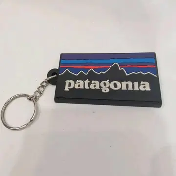 레어 patagonia 파타고니아 러버 키링 로고 키링