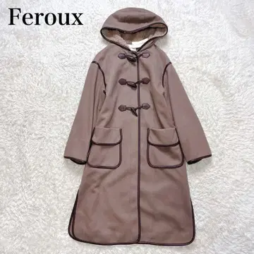 새상품급 페루 워미라이트 더플 롱 코트