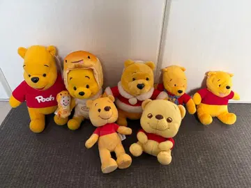 디즈니 푸우 봉제 인형 묶음 판매