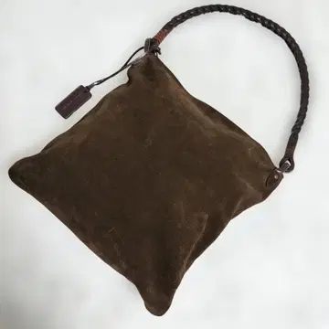 랄프 로렌 원 숄더 스웨이드 가죽 다크 브라운 짙은 갈색