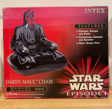 스타 워즈 star wars 다스 몰 의자 공기 의자