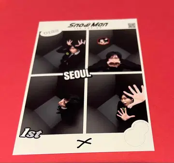 SnowMan 한국 서울 미야타테 료타 즉석 사진 1장 팝업