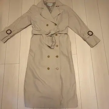 EMMEL REFINES 트렌치코트 베이지