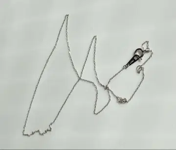 K10WG 반짝이는 팥 체인 목걸이