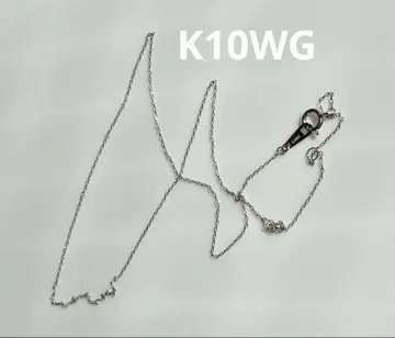 가격 인하 중 K10WG 반짝이는 팥 세밀 체인 목걸이