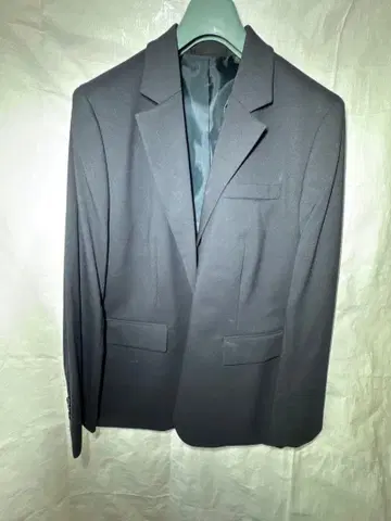 유니클로 블랙 테일러드 자켓 2 버튼 3XL