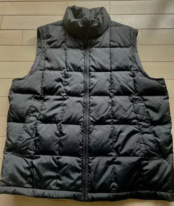 블랙 다운 베스트 퀼팅