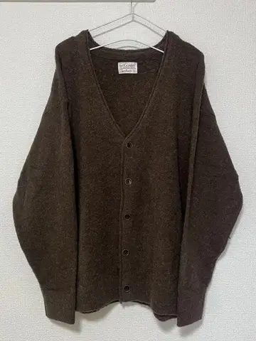 [ BACK NUMBER ] 부클 파일 긴팔 가디건 남성용 M 사이즈