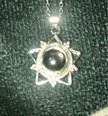 x 별 모양 펜던트 목걸이 하이퍼신