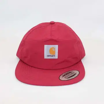 Carhartt 캡 와인 레드