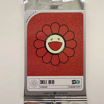 CASETiFY 무라카미 다카시 프로모션 카드 레드