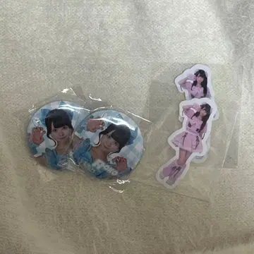 MEGAFON 하네쿠모 로코 가라폰 캔뱃지 스티커