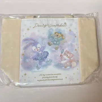 디즈니씨 더피 댄싱 스노우플레이크 수베니어 런치 케이스