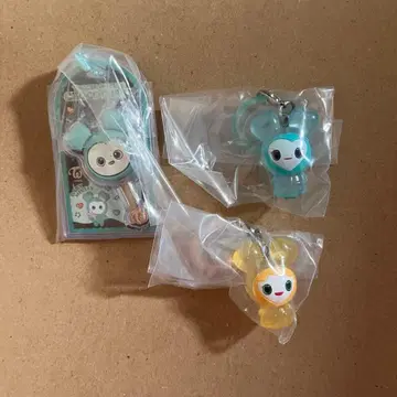 TWICE 미나 지효 메지루시 액세서리 초코가케 보로 & 참