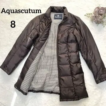 [ 새상품급 ] Aquascutum 다운 자켓 안감 체크 S
