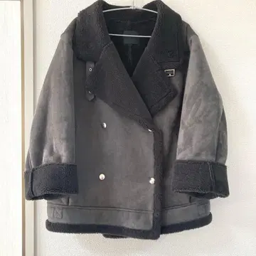 KBF 무스탕 코트 자켓 보아코트 복슬복슬 경량 어반 리서치