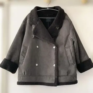 KBF 무스탕 코트 여성용 아우터 보아 코트 어반 리서치