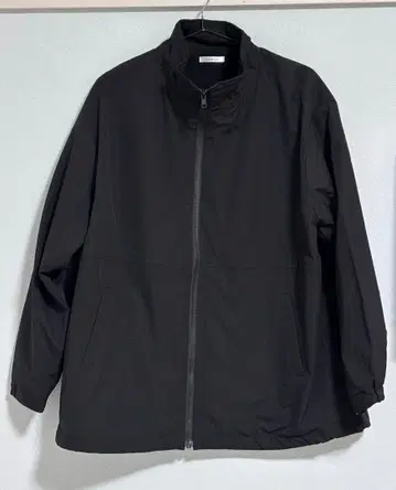 honeys 자켓 캐주얼 안감 플리스 스탠드 블랙