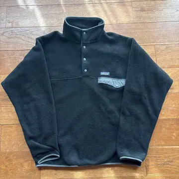 Patagonia 신틸라 스냅T 플리스 자켓 M 블랙