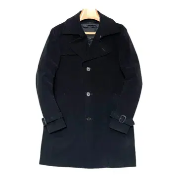 JOSEPH HOMME 충전솜 라이너 스트레치 코트 46 블랙