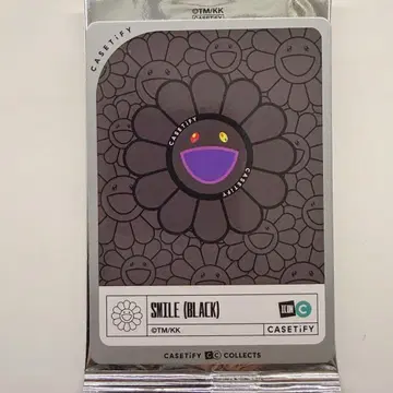 CASETiFY 무라카미 다카시 프로모 카드 블랙