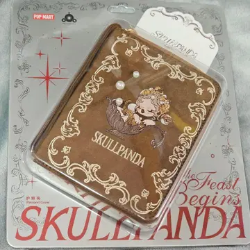 정품 스컬 팬더 여권 커버