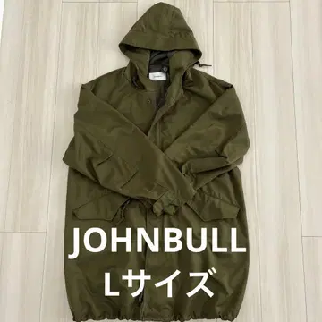 JOHNBULL 올리브색 모즈 코트