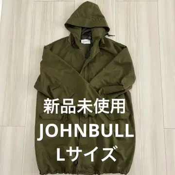 JOHNBULL 올리브색 모즈 코트